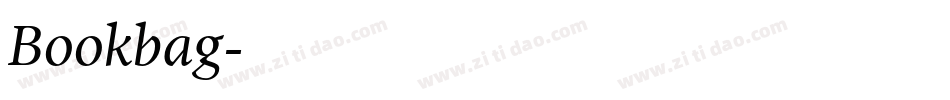 Bookbag字体转换
