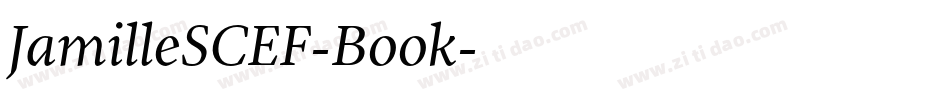 JamilleSCEF-Book字体转换