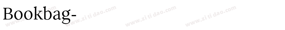 Bookbag字体转换
