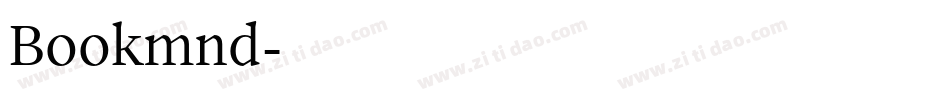 Bookmnd字体转换