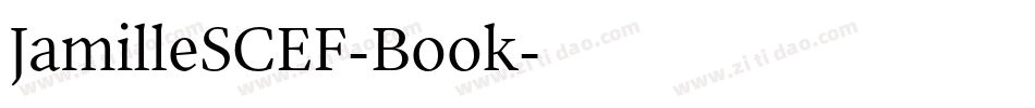 JamilleSCEF-Book字体转换