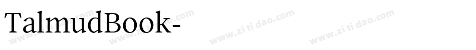 TalmudBook字体转换
