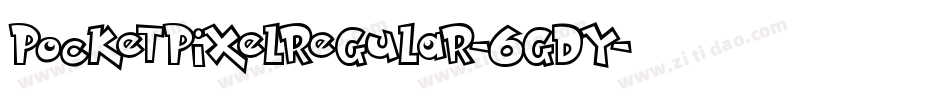 PocketPixelRegular-6gdY字体转换