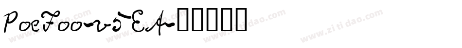 PoeFoo-v5EA字体转换