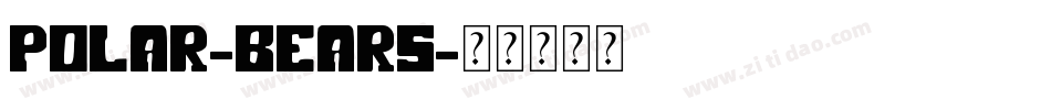 Polar-Bears字体转换