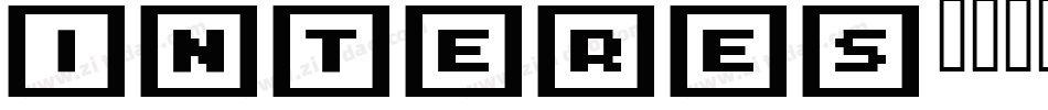 Interes字体转换
