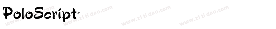 PoloScript字体转换