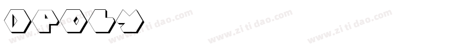 dPoly字体转换