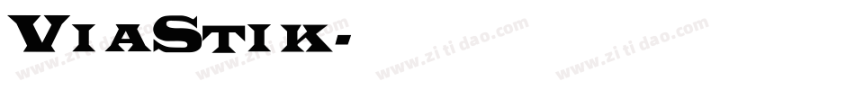 ViaStik字体转换