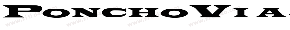 PonchoVia字体转换