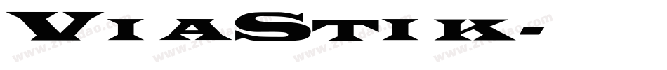 ViaStik字体转换
