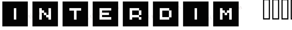 INTERDIM字体转换