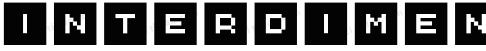INTERDIMensional字体转换