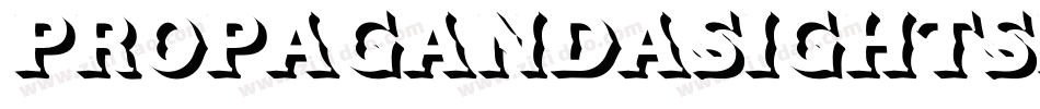 PropagandaSightShadowPersona-g4j6字体转换