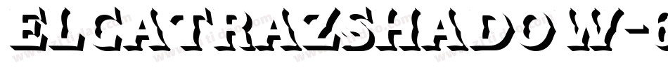 ElcatrazShadow-6Ya9v字体转换