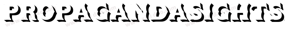 PropagandaSightShadowPersona-g4j6字体转换