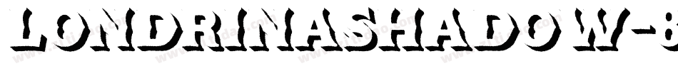 LondrinaShadow-8Lng字体转换