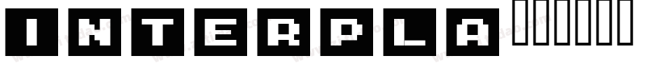 INTERPLA字体转换