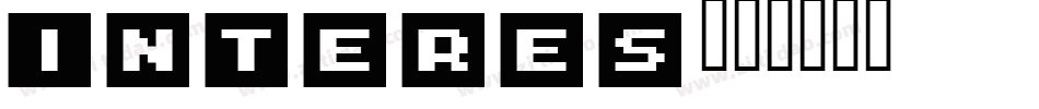 Interes字体转换