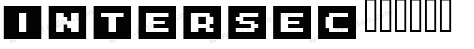 intersec字体转换
