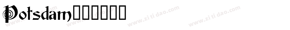 Potsdam字体转换
