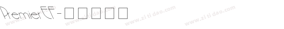 PremierEF字体转换
