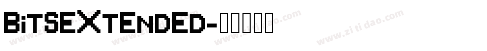 BitsExtended字体转换