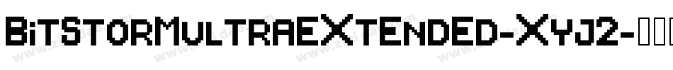 BitstormUltraextended-XYj2字体转换
