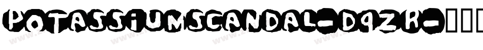PotassiumScandal-d9zR字体转换