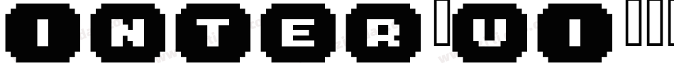 Inter-UI字体转换