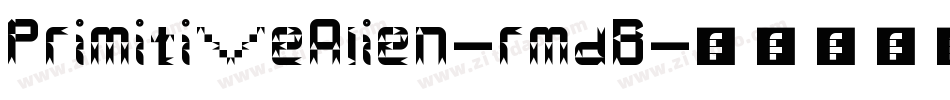 PrimitiveAlien-rmdB字体转换