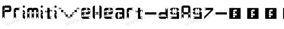 PrimitiveHeart-d9A97字体转换