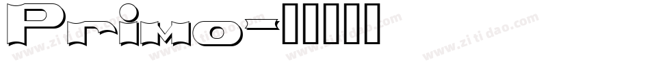 Primo字体转换