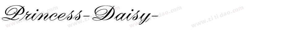 Princess-Daisy字体转换