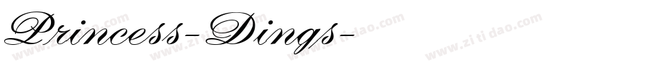 Princess-Dings字体转换
