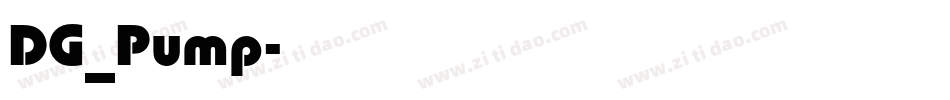 DG_Pump字体转换