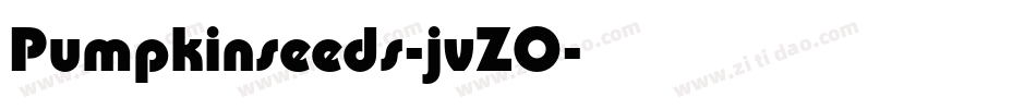Pumpkinseeds-jvZO字体转换