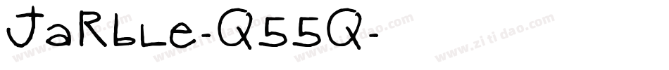 Jarble-q55q字体转换