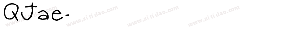 QJae字体转换