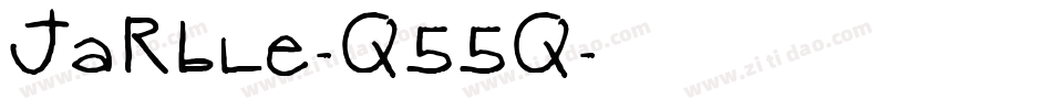 Jarble-q55q字体转换