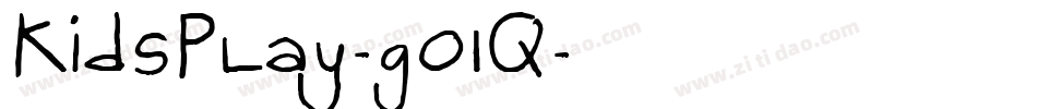 KidsPlay-g01q字体转换