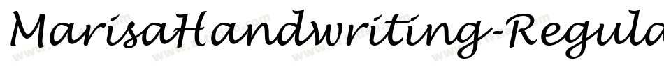 MarisaHandwriting-Regular字体转换