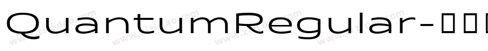 QuantumRegular字体转换