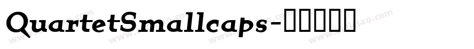QuartetSmallcaps字体转换