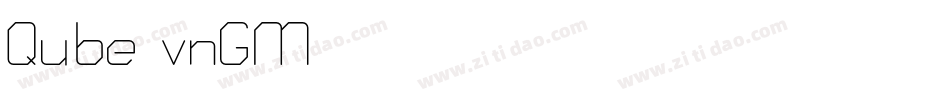 Qube-vnGM字体转换