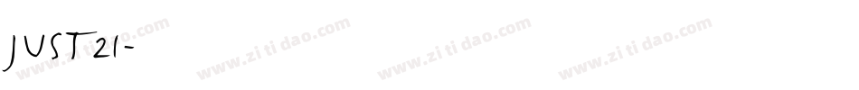 JUST2I字体转换