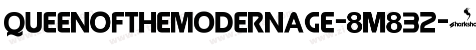 QueenOfTheModernAge-8M832字体转换