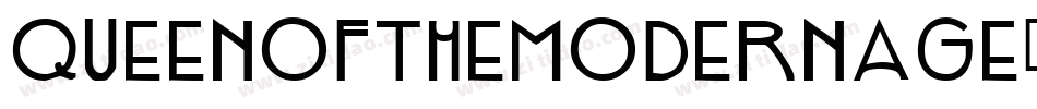 QueenOfTheModernAge-8M832字体转换