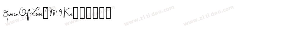 QueenOfLove-M9Ke字体转换