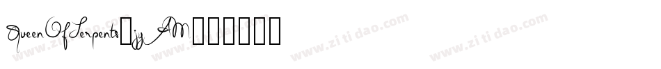 QueenOfSerpents-jyAM字体转换